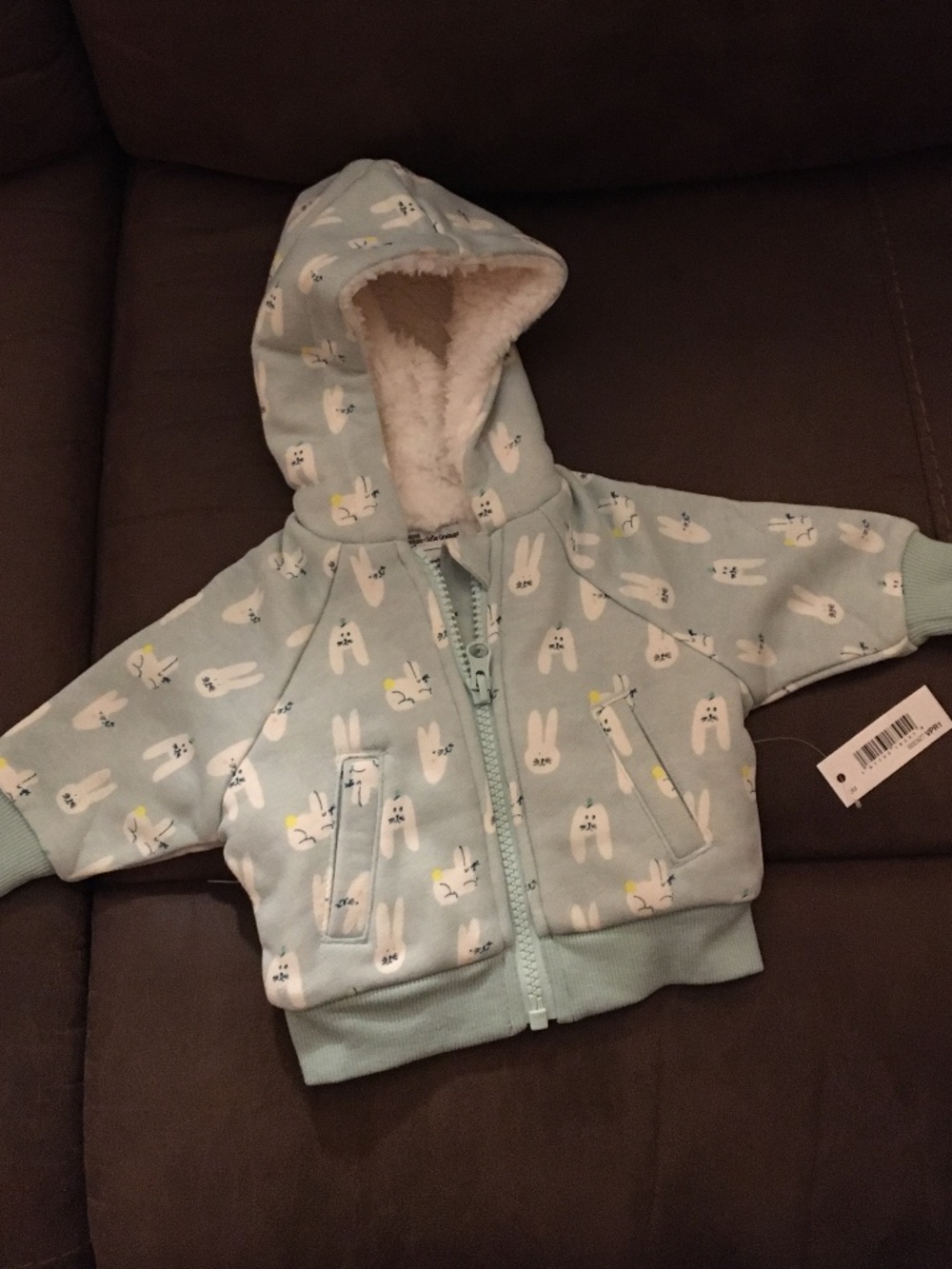 Nwt Amazon Essential Sofia Grainge bunny jacket w/hood
